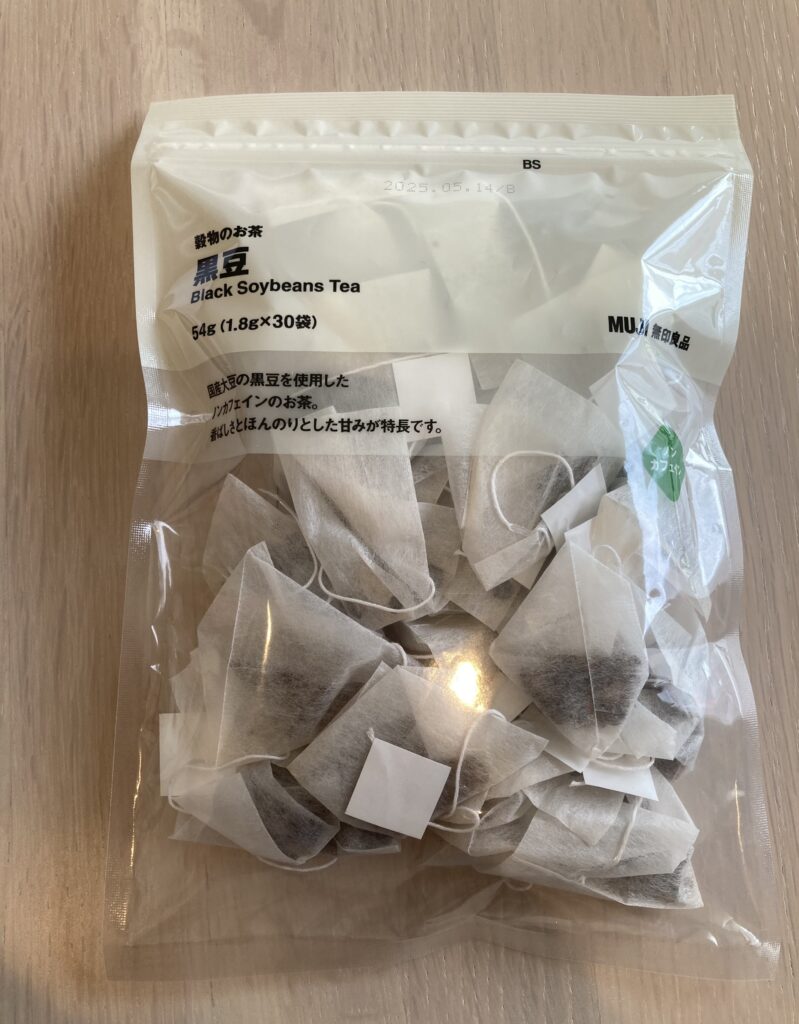 無印良品　穀物のお茶　黒豆
